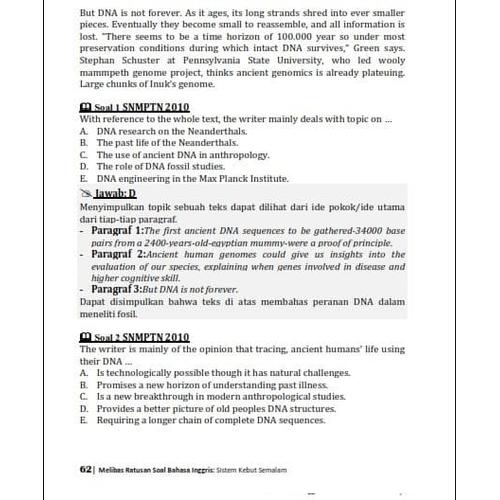 Foto Produk Buku.Buku Melibas Ratusan Soal Bahasa Inggris Sistem Kebut Semalam dari Nabila sshhop