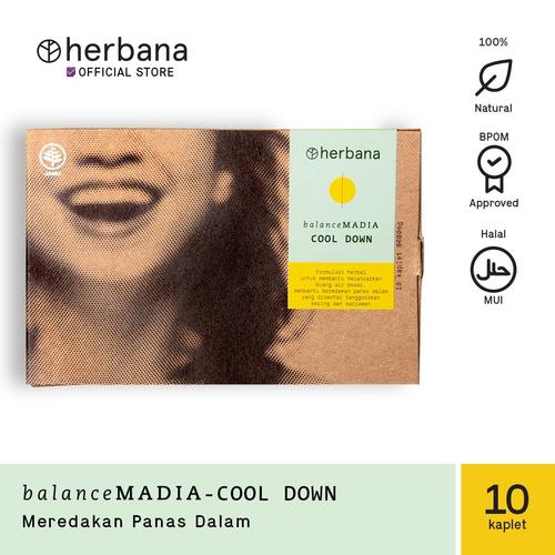 Promo Herbana Balance Madia Cool Down 10 Kaplet Kota Tangerang