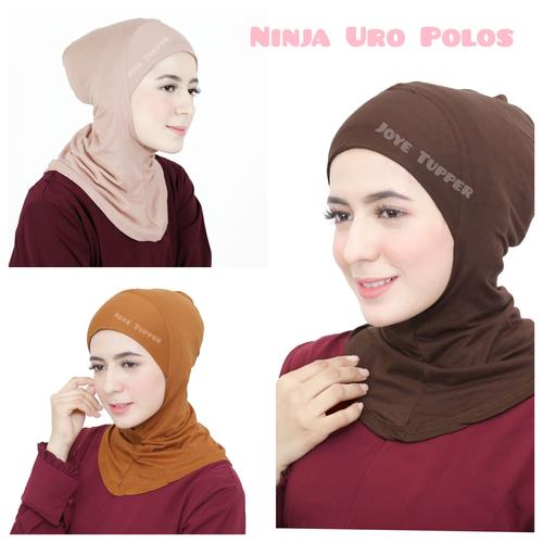 Foto Produk Ciput Ninja Uro/Inner Hijab/Antem/Inner Simple/Dalaman Kerudung dari Joye Tupper