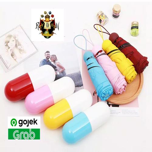 Foto Produk Payung Kapsul Payung Mini lipat 3 Micro Capsule Umbrella anti UV dari Mark Ryden Shop888