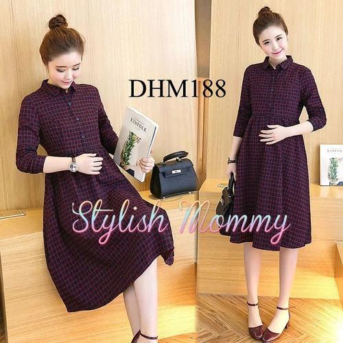 Foto Produk Dress Hamil dan Menyusui DHM188 - XL dari StylishMommy
