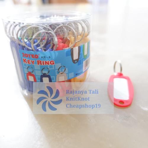 Foto Produk Key Ring JOYKO KR8 Gantungan Kunci Label 50pcs dari Rajanya Tali