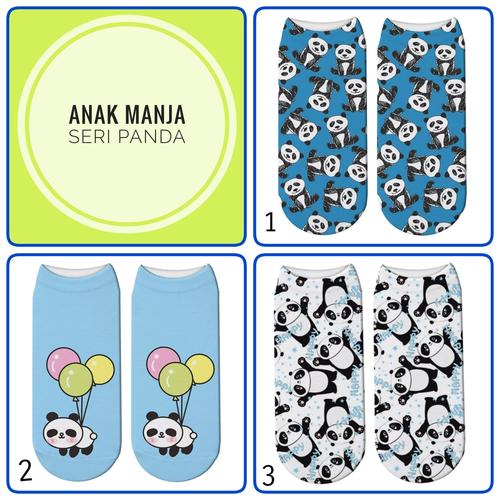 Foto Produk Kaos Kaki import Anak Perempuan/Laki laki Seri Panda dari Anak Manja