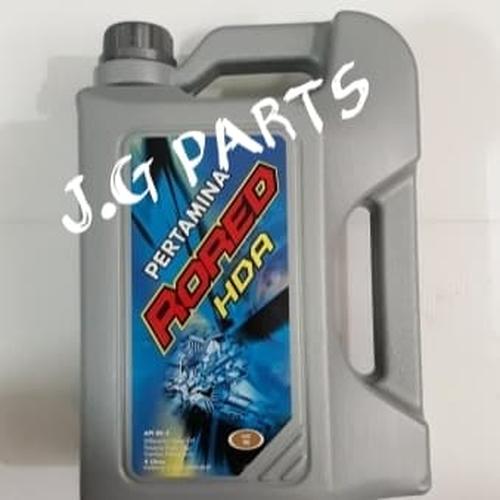 Foto Produk OLI TRANSMISI PERSNELING GEAR 5 RORED HDA PERTAMINA SAE-90 4 LITER dari J.G parts