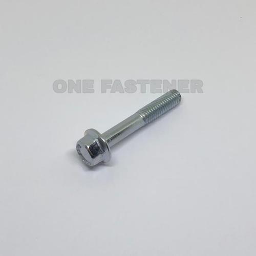 Foto Produk Flange bolt M8x40 PUTIH Baut 12 dari ONE_FASTENER