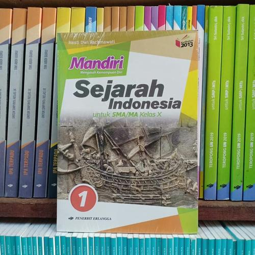 Foto Produk Buku Mandiri Sejarah Indonesia SMA kelas 1 Erlangga K13 Revisi dari Raffi Books