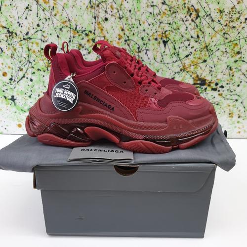 burgundy triple s