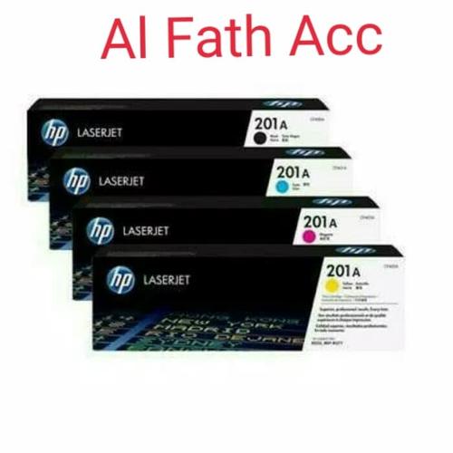 Jual toner catridge laserjet HP 201A(CF400-403) 1 set/HP 201A/Toner Hp 201A  - Jakarta Pusat - Al Fath acc | Tokopedia
