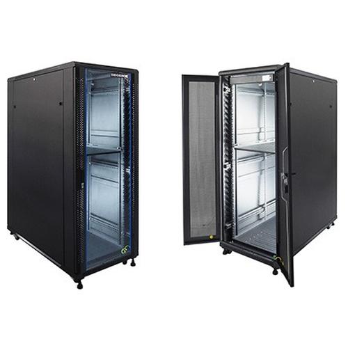 Jual CLOSE RACK 32U DEPTH 600MM GLASS DOOR / INDORACK / RACK SERVER ...