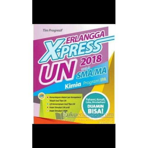 Foto Produk Terbaru Kumpulan Soal SMA ERLANGGA X-PRESS UN SMA/MA 2018 KIMIA dari langgeng shoppp