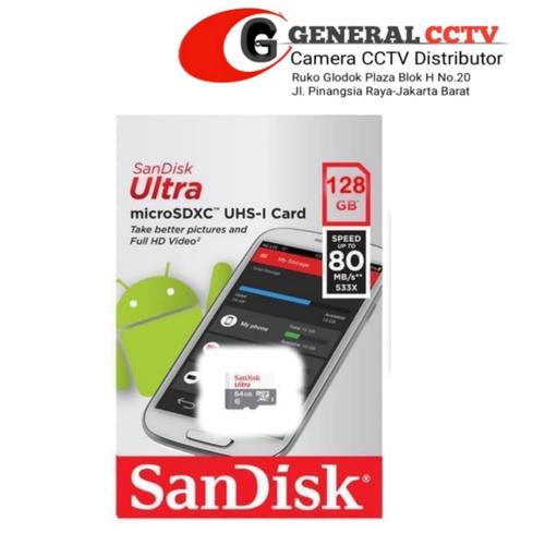 Foto Produk Memori MicroSD Sandisk 128GB dari general cctv