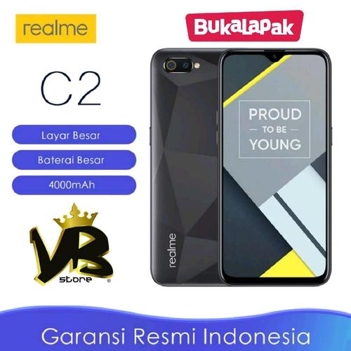 Jual Realme C2 Rmx1941 2gb Ram 16gb Rom Hitam Berlian Garansi Resmi Jakarta Timur Auliyastor Tokopedia