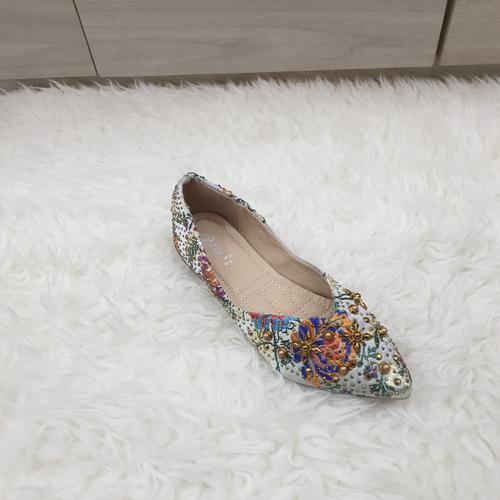 Foto Produk KENDALL flat shoes - Green dari Giselle Shoes