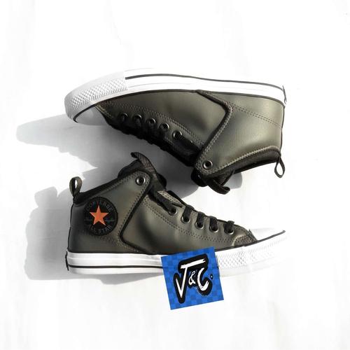 converse chuck taylor all star hi leather sneakers