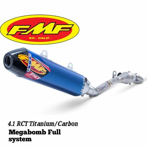 Jual KNALPOT FMF 4.1 RCT TITANIUM FULL 