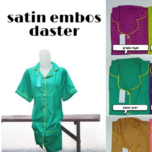 Foto Produk Daster Satin Embos / Daster Embos / piyama embos dari MR Colection Bandung