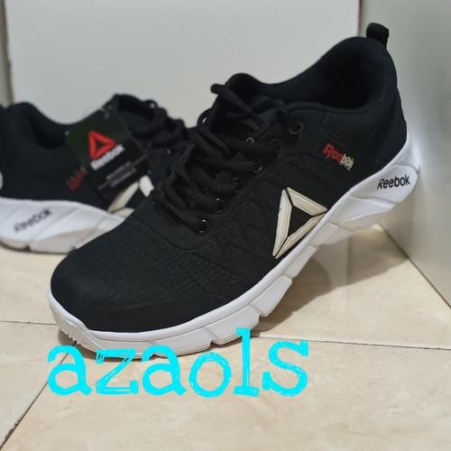 reebok running hitam