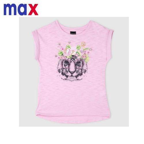 Foto Produk Baju anak atasan kaos beads tiger pink branded Max 2-6 T - 5-6 tahun dari Galeri Ona