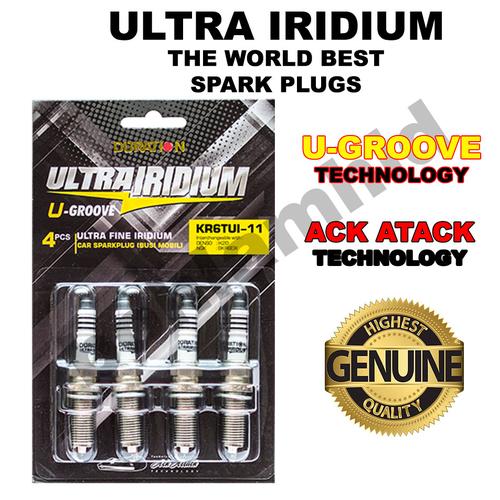 Foto Produk Busi Mobil New Civic FD 2006-2011 Ultra Iridium U-Groove Duration - KR6B11UI dari Bohlam HID