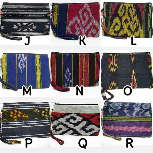 Foto Produk Dompet Etnik Murah Ethnic Pouch Tenun Batik Tas Tangan Handbag dari Lousie Fashion