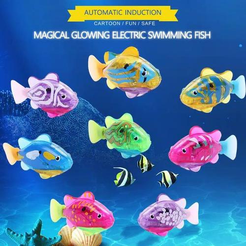 Foto Produk Robo Fish - Mainan Ikan berenang untuk Mandi anak / Mainan Mandi Anak dari OyaOna Shop