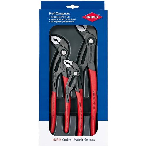 Jual Tang Kunci Pipa Set 00 20 09 V02 Knipex Cobra Pliers Set (3