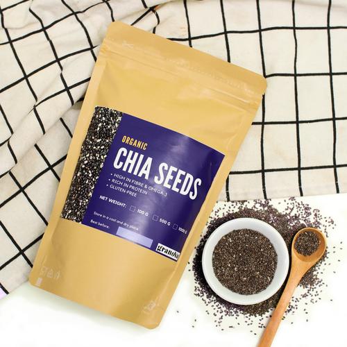 Foto Produk ORGANIC PREMIUM CHIA SEED HALAL 100g dari Granova Granola