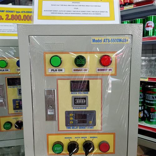 Gambar ATS AMF GENSET AA5500GS+ 1 PHASE dari Tugumas Kab. Sukabumi Tokopedia