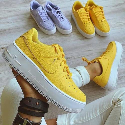 af1 sage yellow