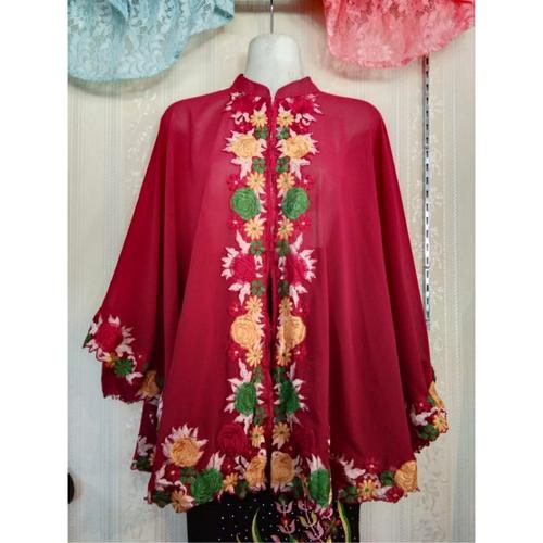 Foto Produk atasan kebaya big size jumbo - Merah dari shiba co