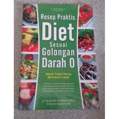 Jual Buku Resep Makanan Terlaris Buku Murah Diet Sesuai Golongan Darah O Jakarta Barat Yogi43 Tokopedia