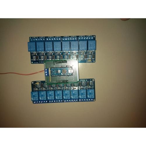 Jual 16 channel Relay Kit Led Chaser lampu berjalan running light