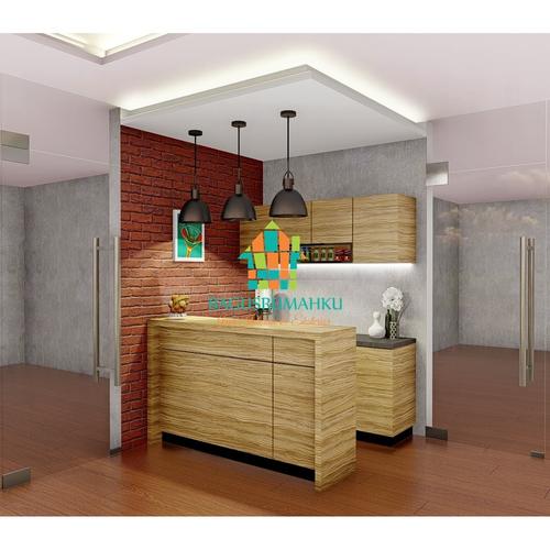 Jual Jasa Design Interior Ruangan Pantry Kantor Minimalis Kab