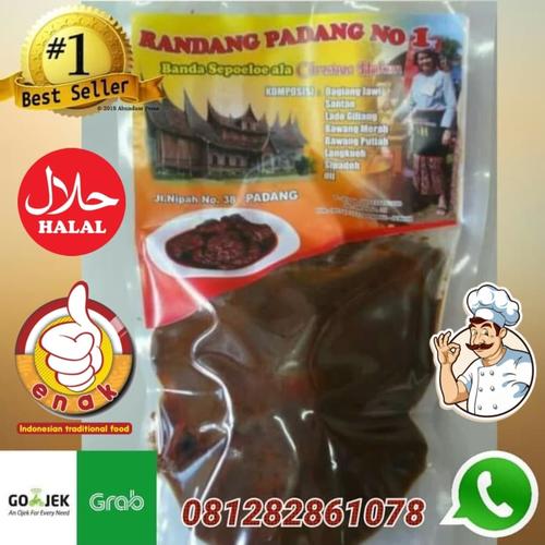 Foto Produk Rendang Basah christine Hakim 500gr/ Randang Daging/Randang Padang dari Super-ModeL