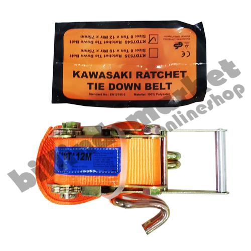 Jual KAWASAKI Ratchet Tie Down Belt 3 inch x 8 Ton x 12 Meter Kota