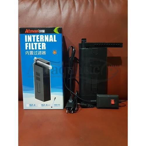 Jual ATMAN NZ4UV INTERNAL FILTER + LAMPU UV AQUARIUM POMPA AIR CELUP
