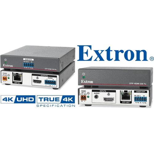 Jual Extron DTP HDMI 4K 230 Tx/Rx Hdmi Extender Cat x 6.7 Kota