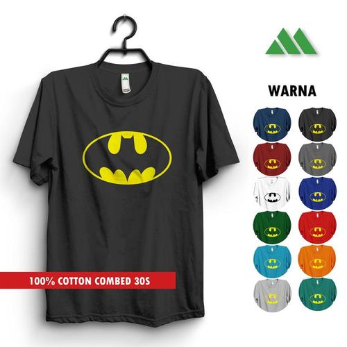 Jual Kaos Batman Logo Keren - T Shirt 