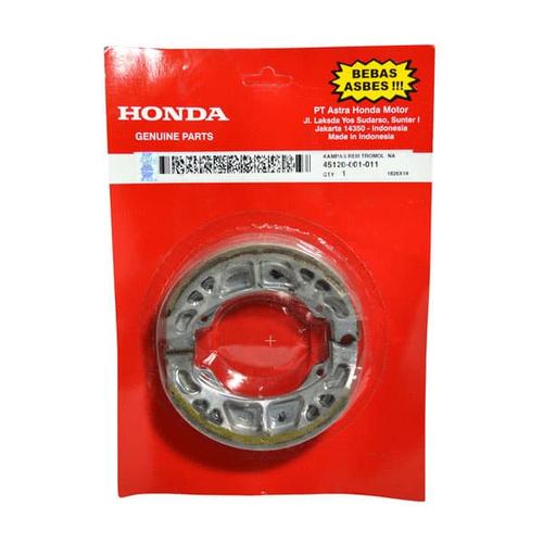 Gambar Kampas Rem (Brake Shoe NA) - Supra FIT 45120001011 dari Honda Cengkareng Kota Tangerang Tokopedia