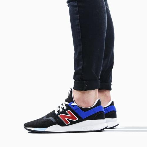 Jual New Balance 247 V2 Black Red Blue 
