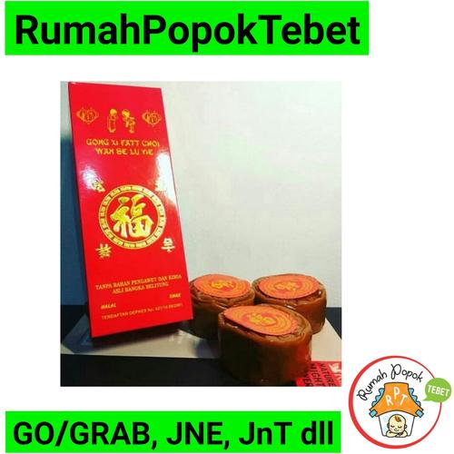 Foto Produk kue keranjang / kue cina/ kue imlek asli belitung Homemade 1kg - isi 2 No Kotak dari rumah popok tebet