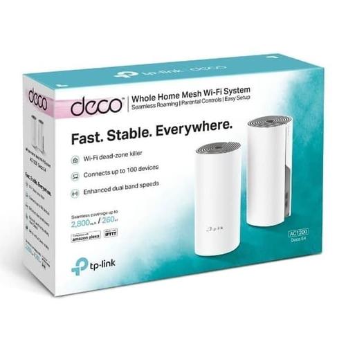 Gambar TPLINK Deco E4 AC1200 AC1200 Whole Home Mesh WiFi System dari Toko Specialist Networking Jakarta Pusat Tokopedia