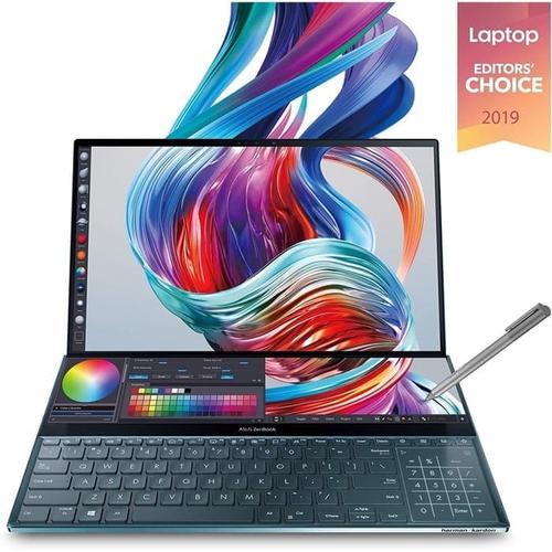 ASUS ZENBOOK PRO DUO UX581GV i7-9750H 32GB 1TB SSD RTX2060 6GB WIN10 di  Gm-comp Tokopedia