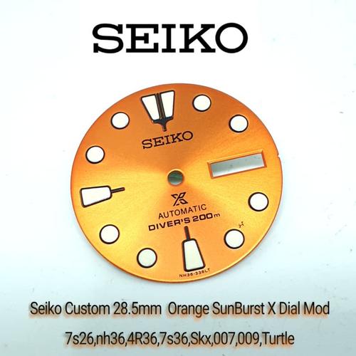 Jual Seiko Diver Orange Oren High Quality Dial 7s26,4R36,Nh36 Mod - Kota  Malang - rotax shop | Tokopedia