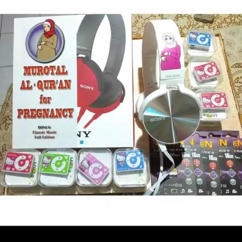 Foto Produk headset ibu hamil music murotal dan clasik baik untuk bumil bellybud dari TOKOPEDIA FLASHSALE WIN