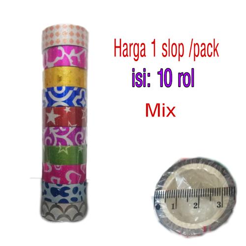 Foto Produk Selotip - Isolasi Motif Glitter - Selotip Kreasi ( GROSIR ) dari Dante