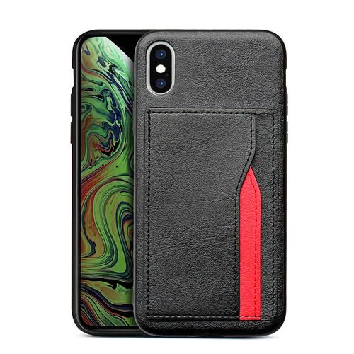 Foto Produk CASING IPHONE XS/X WITH CARD SLOT PREMIUM BLACK dari BANDAR AKSESORIS