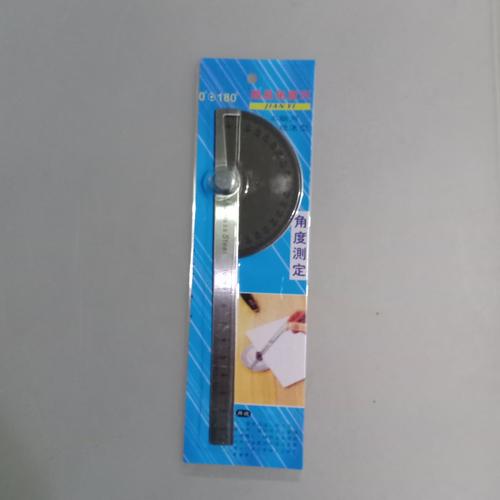 Foto Produk Protactor busur derajat stainless alat ukur sudut penggaris sudut dari Edisan shop