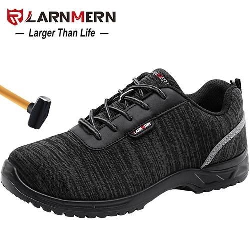 Jual Import LARNMERN S1P Men Safety Shoes Composite Toe Antistatic