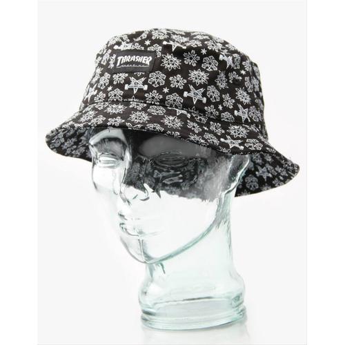 Jual topi bucket hat huf x thrasher 